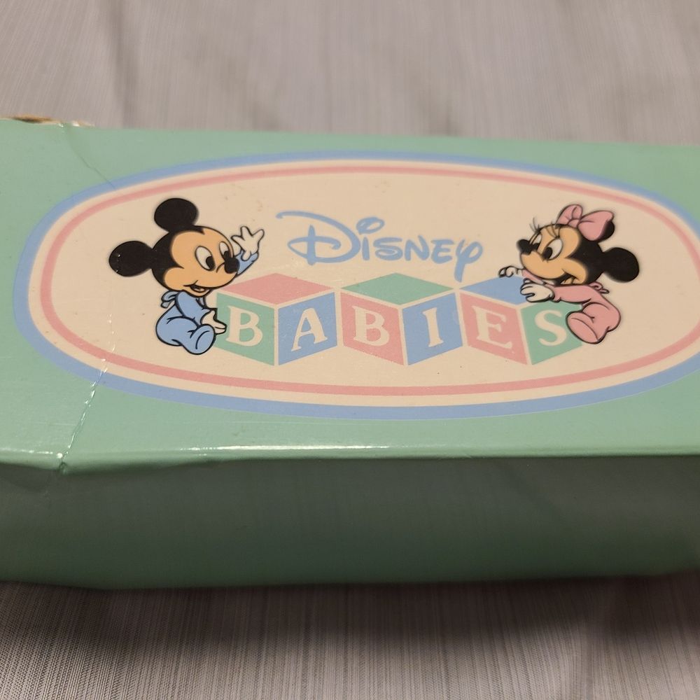 Disney Babies Mint Green Keepsake Box